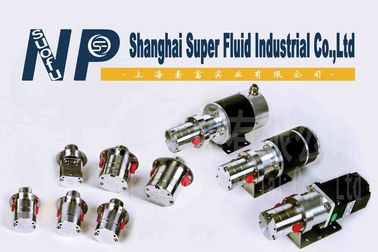 Stainless Steel Mini Lubrication Gear Pump Mini Motor Pump Low Operation Noise